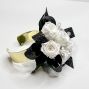 Forever Corsage - White Preserved Spray Roses