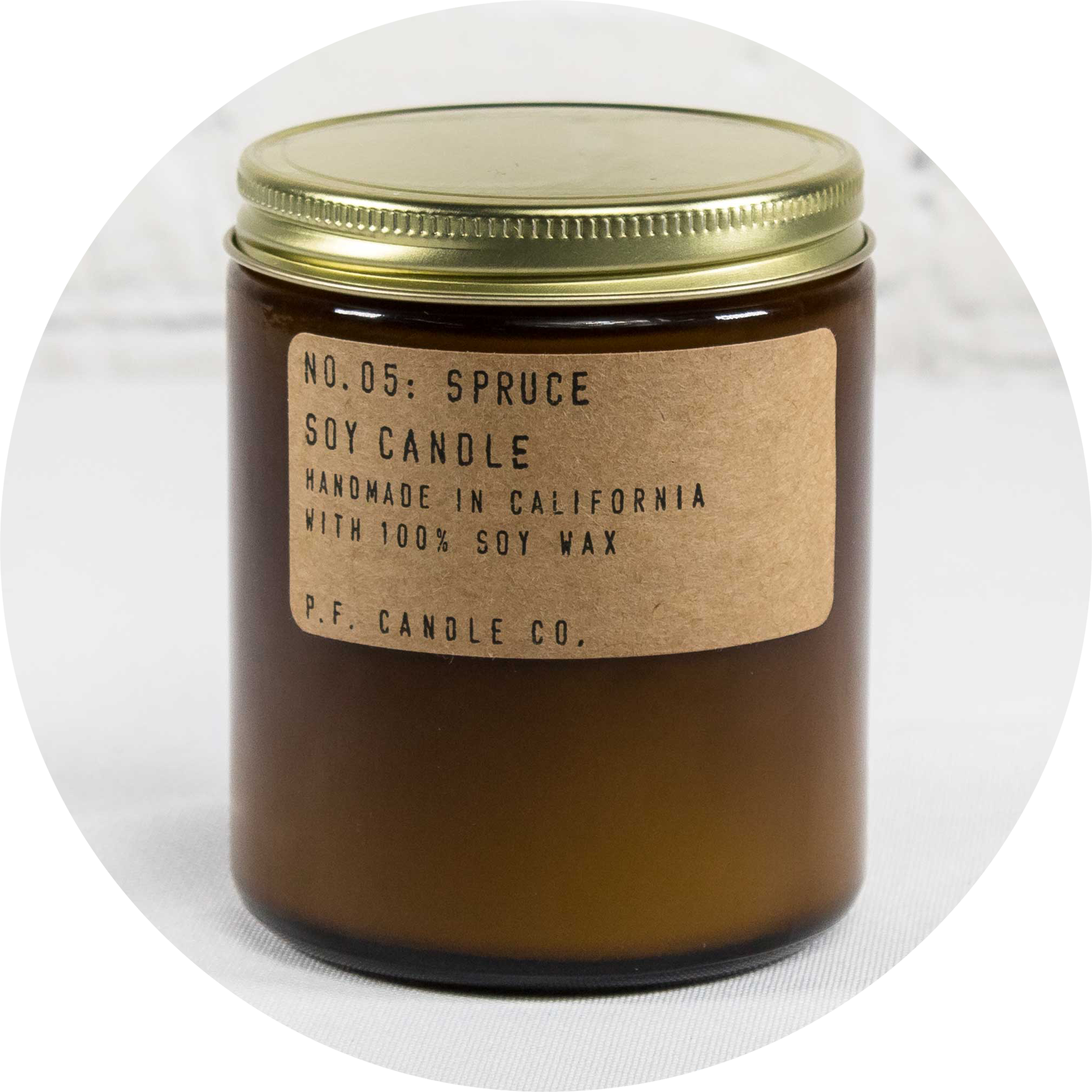 Spruce Scented Soy Candle