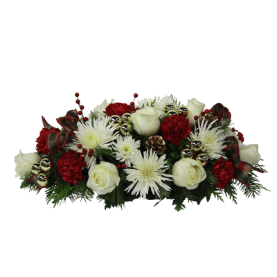 Traditional Christmas Centerpiece