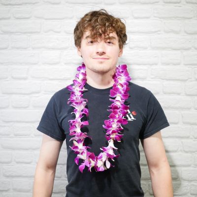 Single Orchid Lei