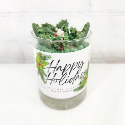 Happy Holidays Candle by Moto Madre Co.