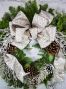 Frosted Christmas Wreath