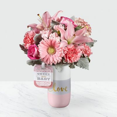 FTD Sweet Baby Girl Bouquet by Hallmark 