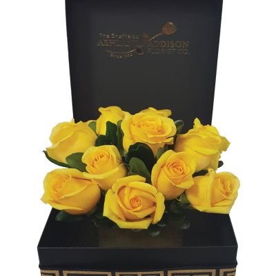 Signature Rose Box - Yellow