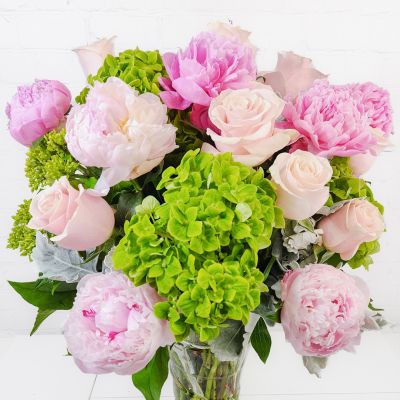 Gorgeous Lady Peonies and Roses Design