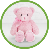 Baby's 1st Bear Pink, Medium