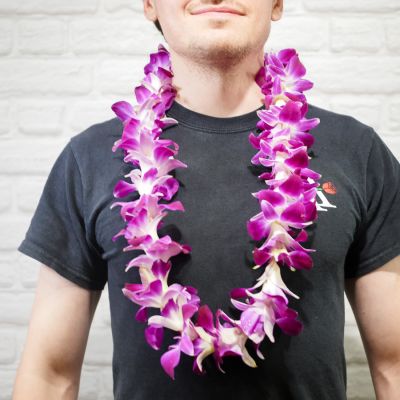 Single Orchid Lei