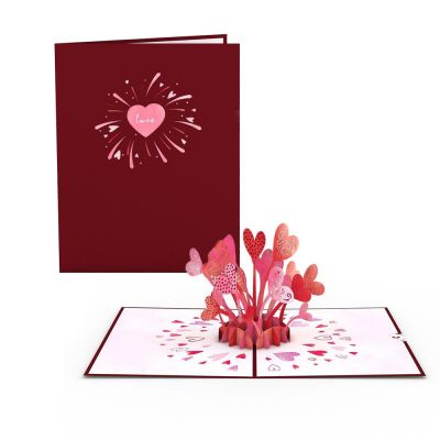 Pop Up Greeting Card - Love