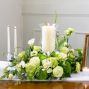 Green Photo & Urn Tribute