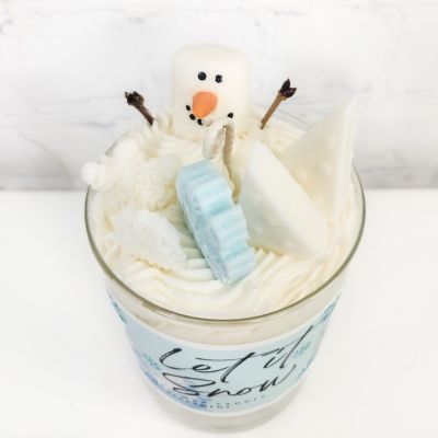 Let It Snow Candle by Moto Madre Co.