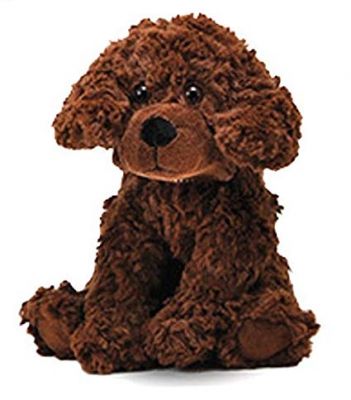 Small Brown Dog Plush