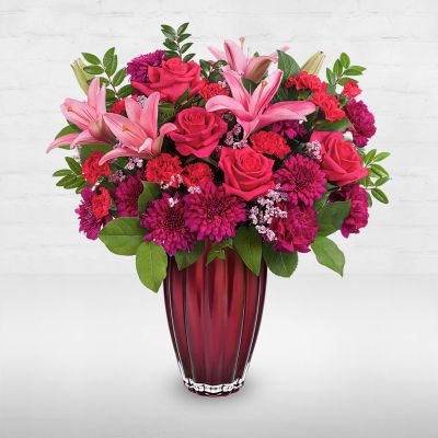 Modern Devotion Bouquet - Valentine's Day Bouquet