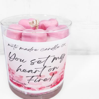 You Set My Heart on Fire Candle by Moto Madre Co.