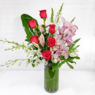 Valentine's Day Elegance - Valentine's Day Bouquet