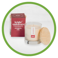 Bright Endeavors Candle - Winterbark Pine
