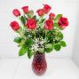 Love Is in the Air - 12 Long Stemmed Roses