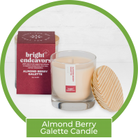 Bright Endeavors Candle - Almond Berry