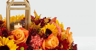 Giving Thanks Lantern Centerpiece