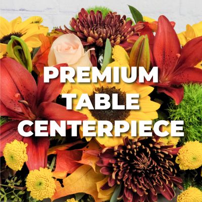 Premium Long and Low Thanksgiving Centerpiece