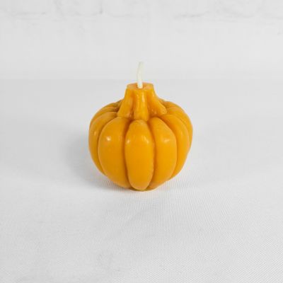 Beeswax Pumpkin Candle