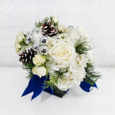 Wrapped in Blue (A La Carte Centerpiece)