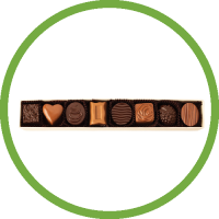 8-Piece Assorted Chocolate Box 
