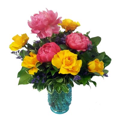 Coral Peonies 