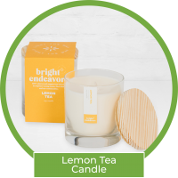 Bright Endeavors Candle - Lemon-Tea