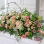 Shades of Pink Casket Spray