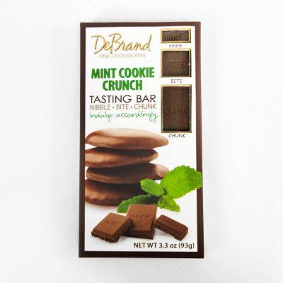 Mint Cookie Crunch Chocolate Bar by DeBrand