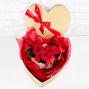 Forever Love in White Vase (Preserved Roses)