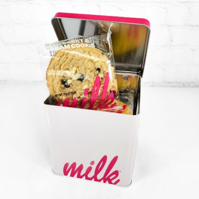 Milk Cookie Tin