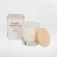 Bright Endeavors Candle - Rose & Vanilla