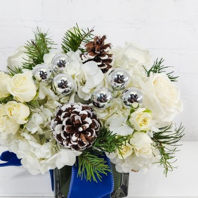 Wrapped in Blue (A La Carte Centerpiece)