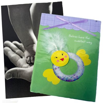 Handwritten New Baby Greeting Card