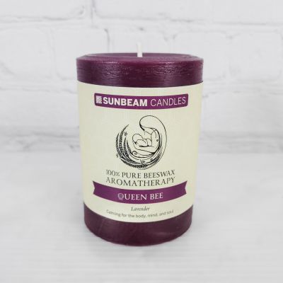 Beeswax Aromatherapy Candle - Queen Bee