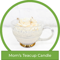 Mom's Teacup Candle by Moto Madre Co.