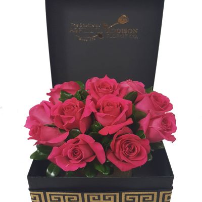 Signature Rose Box - Hot Pink