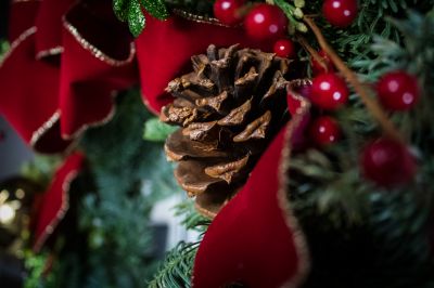 Traditional Christmas Wreath 