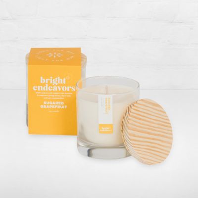 Bright Endeavors Candle - Sugared Grapefruit