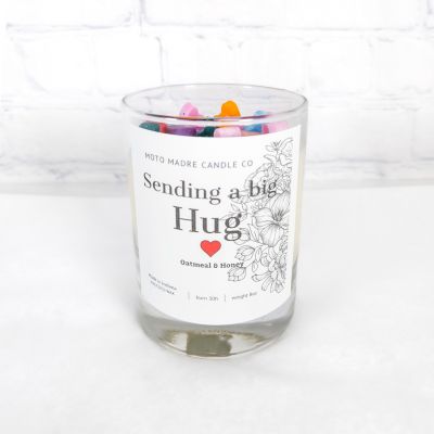 Sending Big Hug Candle by Moto Madre Co.