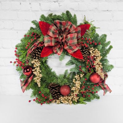 Traditional Christmas Wreath - 34