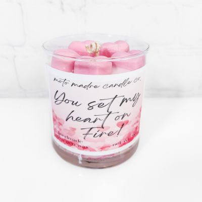 You Set My Heart on Fire Candle by Moto Madre Co.