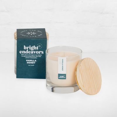 Bright Endeavors Candle - Vanilla Honey