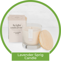 Bright Endeavors Candle - Lavender Sprig