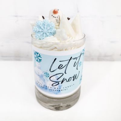 Let It Snow Candle by Moto Madre Co.