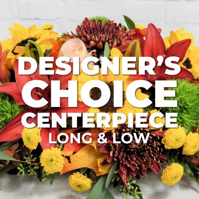 Designer's Choice Centerpiece - Long & Low