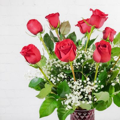 Love Is in the Air - 12 Long Stemmed Roses
