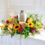 Wildflower Photo Urn Tribute
